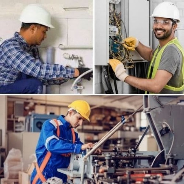 Mechanical, electrical and plumbing installation work