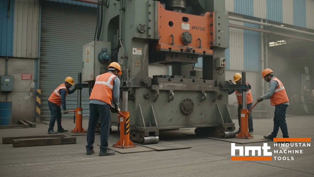 HMT engineers providing technical support on a live plant