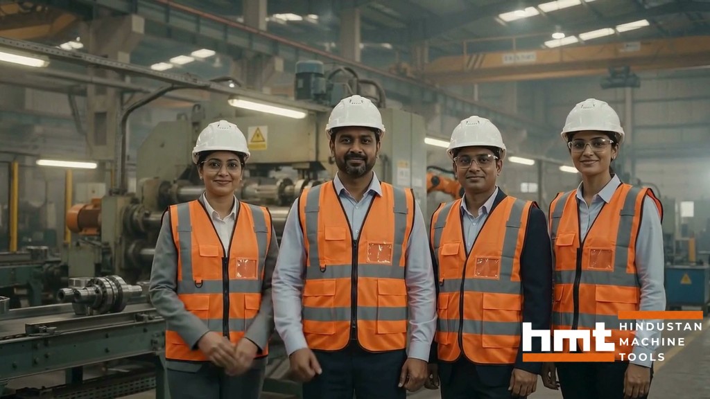 HMT team on the plant floor